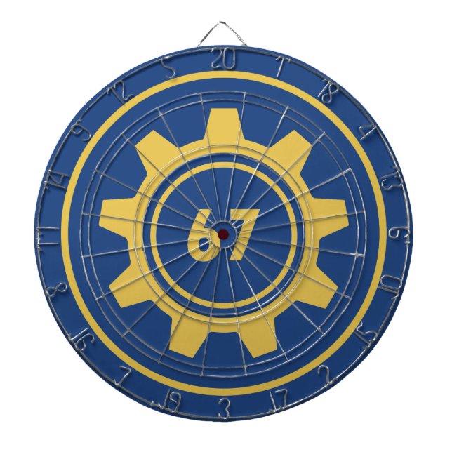 Dartboard für das allgemeine Problem Vault 67 Dartscheibe (vorne)