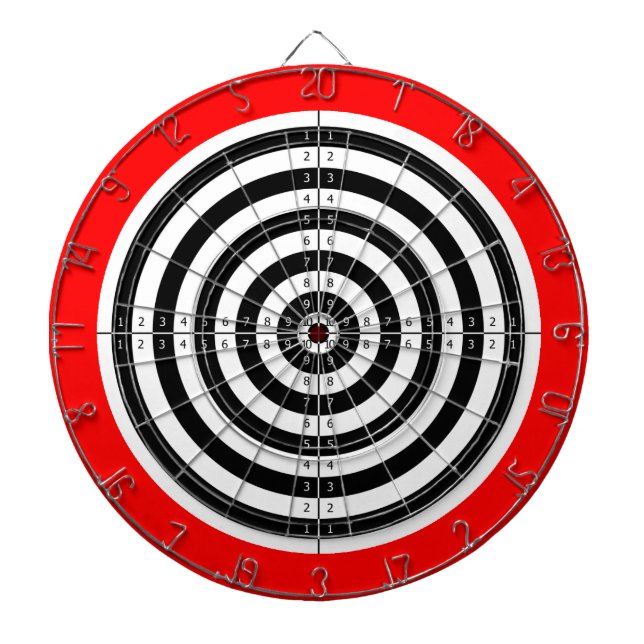 Dartboard für die Zielpraxis Dartscheibe (vorne)