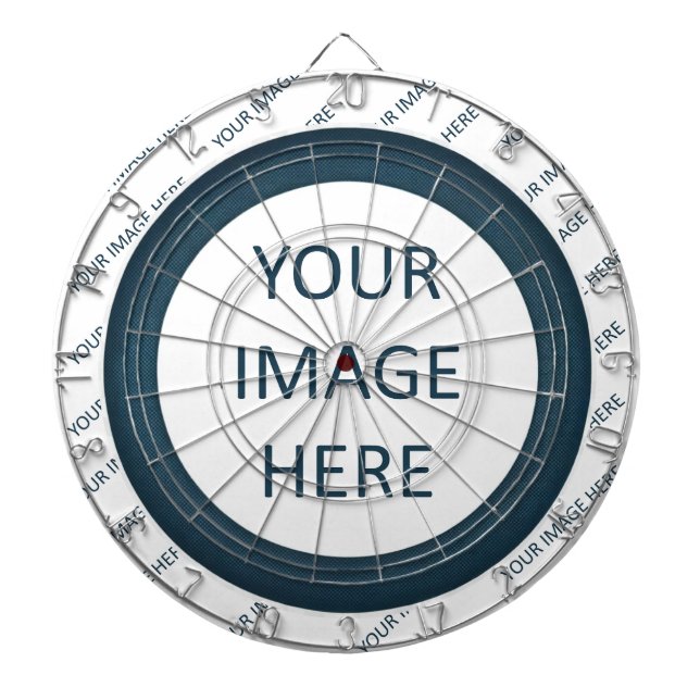 Dartboard für druckbare Kreationen Dartscheibe (vorne)
