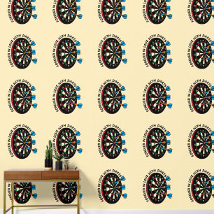 Dartboard - für immer in Liebe mit Darm 1 Tapete