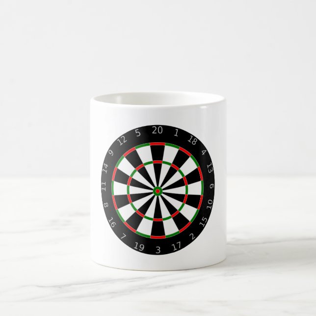 Dartboard Kaffeetasse (Mittel)