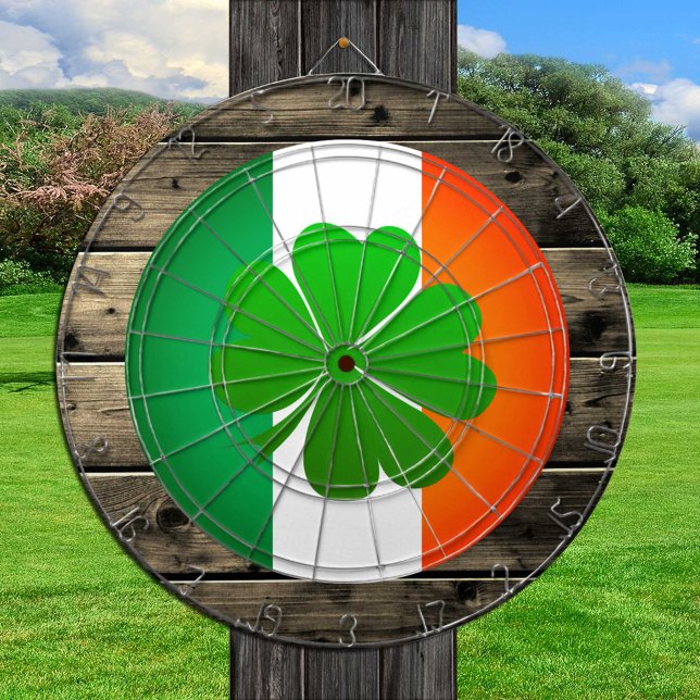 Dartboard & Kleeblatt Dartboard (Irish Flag) / Spi Dartscheibe (Von Creator hochgeladen)