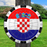 Dartboard/Kroatische Flagge/Spielbrett/Kroatien Dartscheibe<br><div class="desc">Dartboard: Kroatische Fahnen,  Familienspass-Spiele - Liebe mein Land,  Sommerspiele,  Ferien,  Vatertag,  Geburtstagsparty,  Uni-Schüler / Sportfans</div>