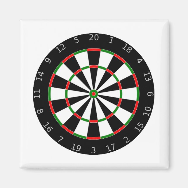 Dartboard Magnet (Vorne)