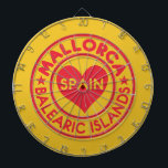 Dartboard MALLORCA Spanien Dartscheibe<br><div class="desc">Sehen Sie in meinem Geschäft für mehr Spanien Artikel.</div>