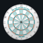 Dartboard mit benutzerdefiniertem Text Dartscheibe<br><div class="desc">Pastellfarbenes Dartboard mit zwei benutzerdefinierten Textbereichen. Wählen Sie "Anpassen mehr",  wenn Sie gewollt haben,  die Farben zu ändern.</div>