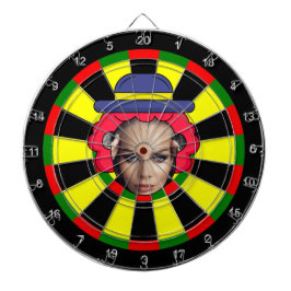 Dartboard mit benutzerdefiniertem Text und Foto Dartscheibe