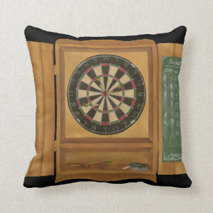 Dartboard mit dem Kricket-Zählen Kissen