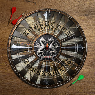 Dartboard - Name der mittelalterlichen Fantasiespi Dartscheibe