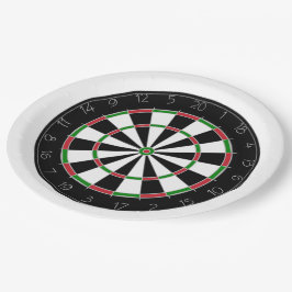 Dartboard Pappteller