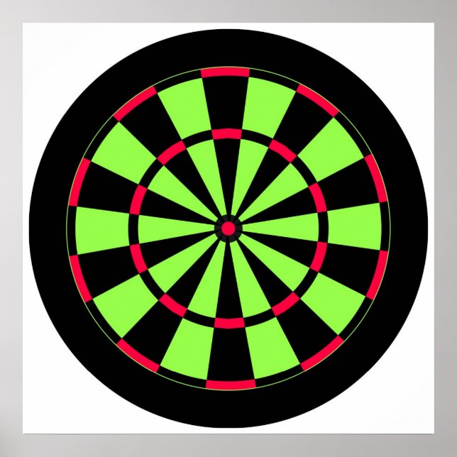 Dartboard Poster (Vorne)