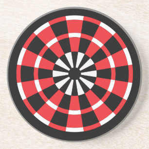 Dartboard Sandstein Untersetzer