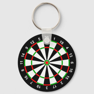 Dartboard Schlüsselanhänger