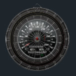 Dartboard Speedometer Edition mit personalisierten Dartscheibe<br><div class="desc">Ein lustiges,  vollständig anpassbares Speedometer-Dartboard für den Kfz-Kulturfan der Familie. Enthält benutzerdefinierte Tachometer mit vollständig anpassbaren Textabschnitten. Ändern Sie einfach alle gewünschten Namen oder Texte. Viel Spaß!</div>