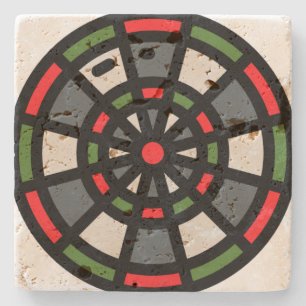 Dartboard Steinuntersetzer