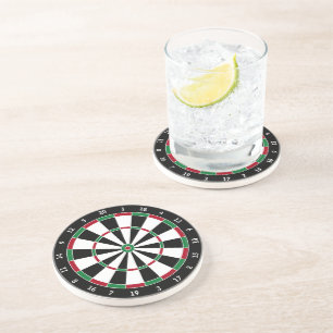 Dartboard-Untersetzer für Bar Deco und Spielzimmer Getränkeuntersetzer