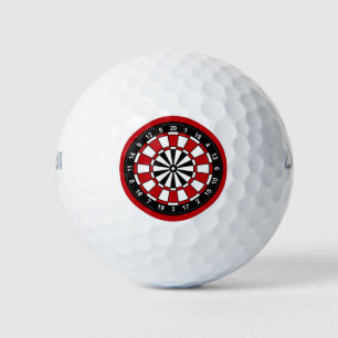 Dartboard-Zielthema Golfball