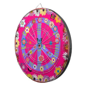 DARTBOARTEN - RETRO - GIRLS ROCK GIFTS - SPIELE DARTSCHEIBE