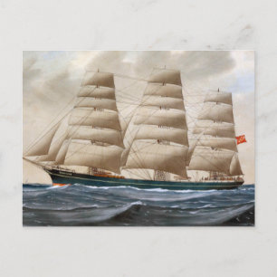 Dartford Sailing 1910 Postkarte