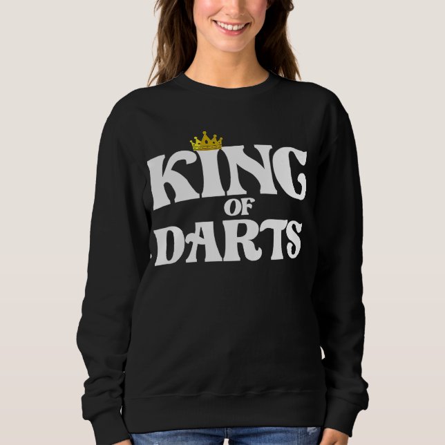 Dartkönig Sweatshirt (Vorderseite)