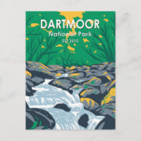 Dartmoor National Park Becky Falls England
