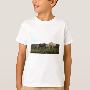 Dartmoor Wild Ponies Kids's Long Sleeved Shirt