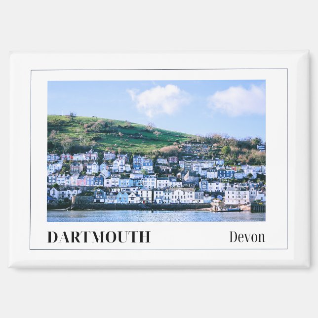 Dartmouth, Devon, England Magnet (Vorderseite)