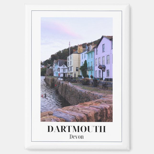 Dartmouth, Devon, England Magnet (Vorderseite)