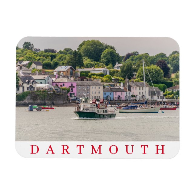 Dartmouth View Kühlschrankmagnet Magnet (Horizontal)