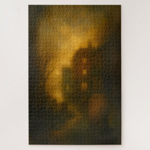 Dartmouth Village Twilight Turner-Stil-Kunstpuzzle