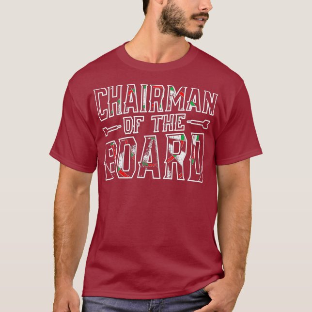 Darts Chairman of the Dart Board Darts Player T-Shirt (Vorderseite)