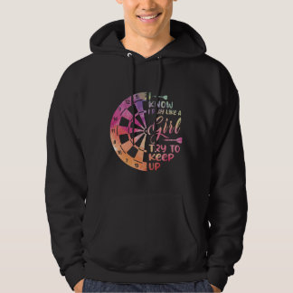 Darts Damen Geschenk Pfeile Feld Team Spielen wie Hoodie