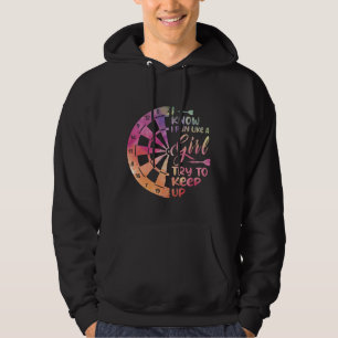 Darts Damen Geschenk Pfeile Feld Team Spielen wie  Hoodie