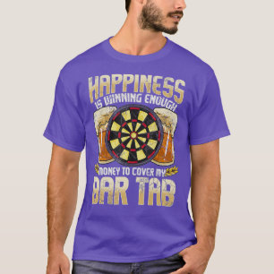 Darts Dart League Team Bar Tab Funny Spaß T-Shirt