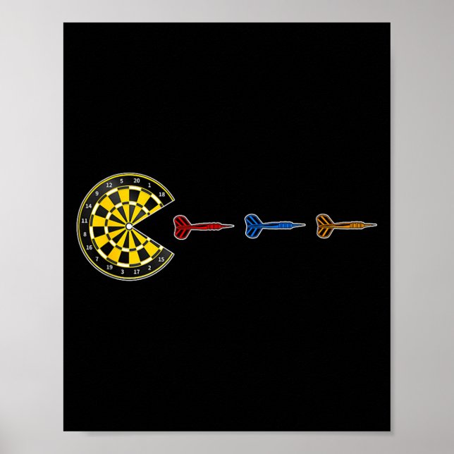 Darts - dart-man  poster (Vorne)