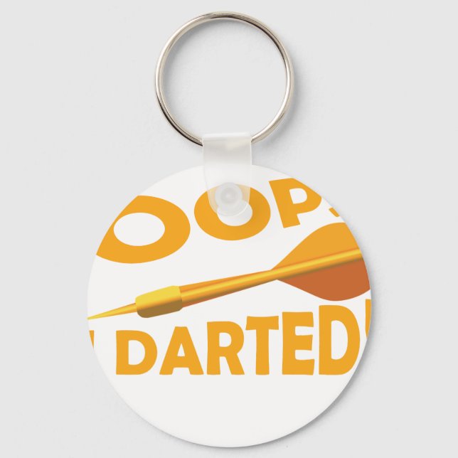 Darts Dart Schlüsselanhänger (Vorderseite)