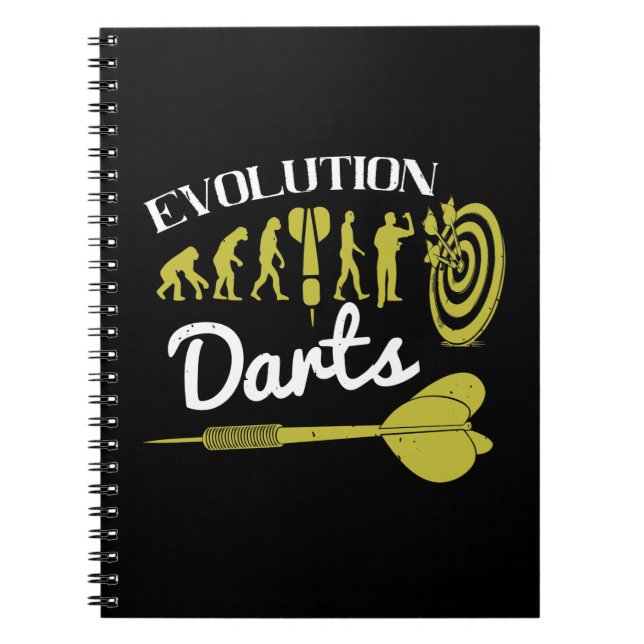 Darts - Evolution Darts Notizblock (Vorderseite)