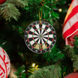 Darts Fan Personalisiert Ornament