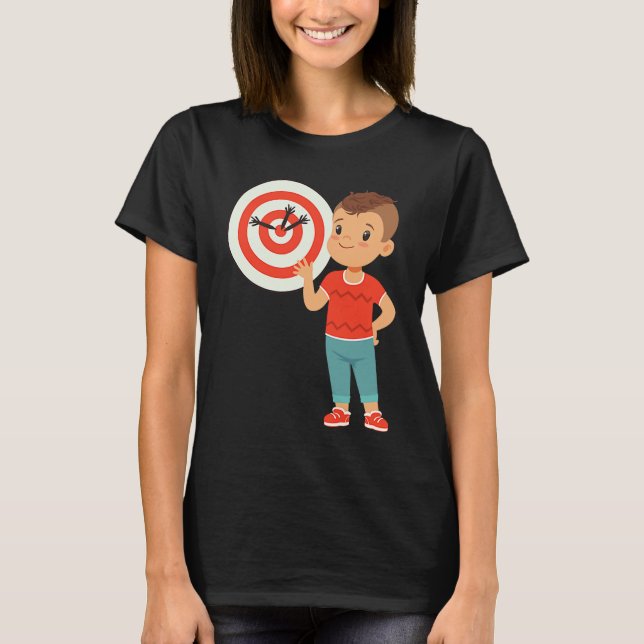 Darts for darts player Pally 20 darts Dar 180 24 T-Shirt (Vorderseite)