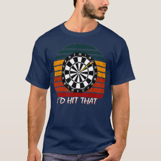 Darts game tee für pro darter Hit inner on