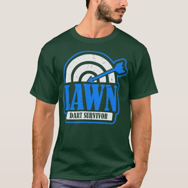DARTS II-Wurfhütten T-Shirt (Vorderseite)