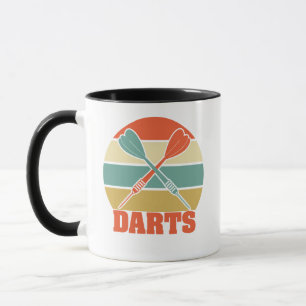 Darts inspiriert Kaffee-Tasse Tasse