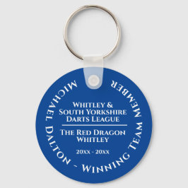Darts League Trophy Schlüsselanhänger