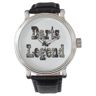 Darts Legend Picture Logo, Armbanduhr