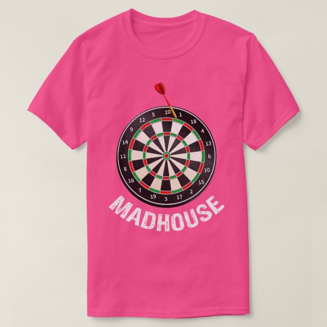 Darts Lover Geschenk T-Shirt (Design vorne)