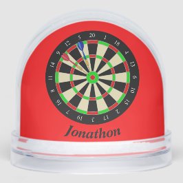Darts Player Winner Award Champion Schneekugeln