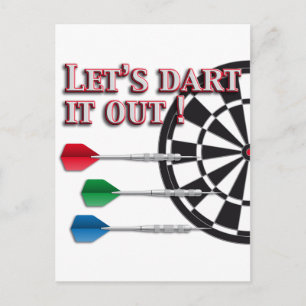 Darts Postkarte