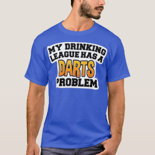 Darts Shirts meine Drink League hat einen Darm