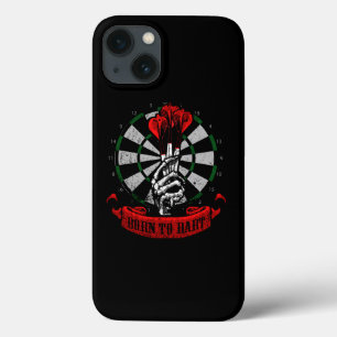 Darts Skeleton Hand Geboren zu Dart Geschenkidee Case-Mate iPhone Hülle