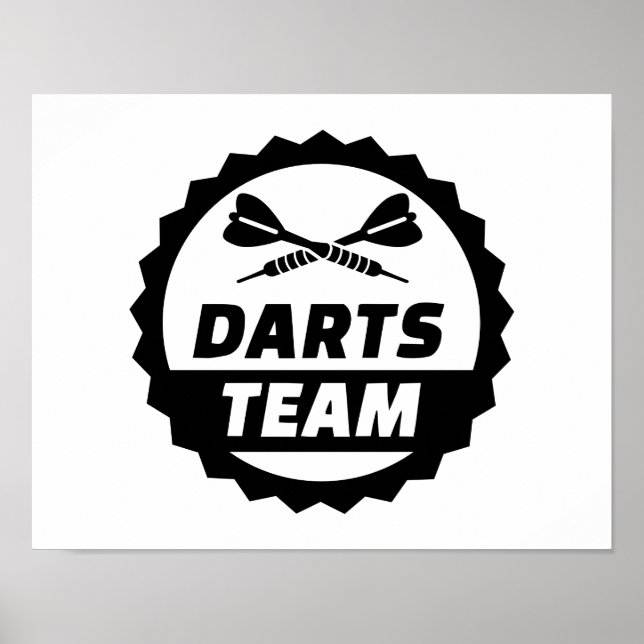 Darts-Team Poster (Vorne)